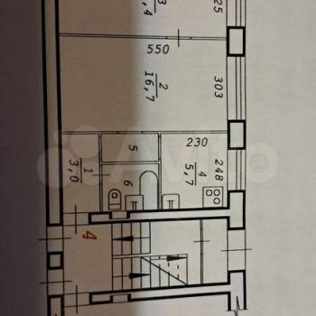 Продается 2-х комнатная квартира, 42,5 м²