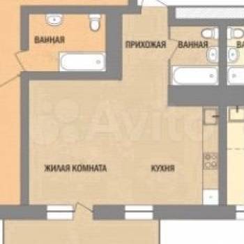 Сдается 1-комнатная квартира, 42 м²