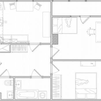 Продается 2-х комнатная квартира, 68 м²