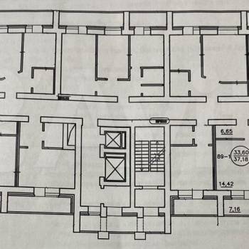 Продается 1-комнатная квартира, 37,2 м²