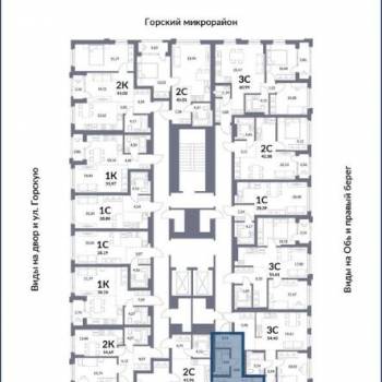 Продается 1-комнатная квартира, 27,64 м²