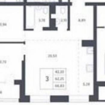 Продается Многокомнатная квартира, 92 м²