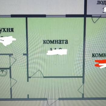 Продается 2-х комнатная квартира, 45 м²