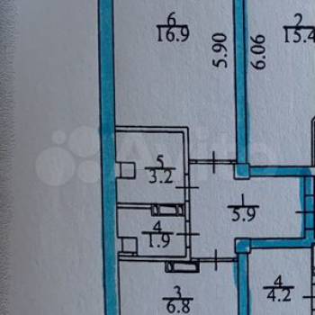 Продается 1-комнатная квартира, 45,7 м²
