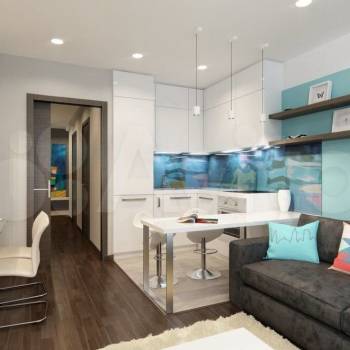 Продается 1-комнатная квартира, 48,9 м²