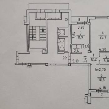 Продается 2-х комнатная квартира, 74,6 м²