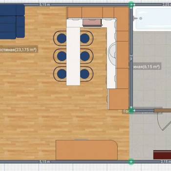 Сдается 1-комнатная квартира, 33 м²