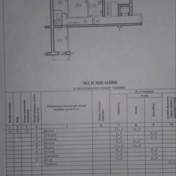 Продается 3-х комнатная квартира, 58 м²
