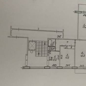 Продается 3-х комнатная квартира, 59,3 м²