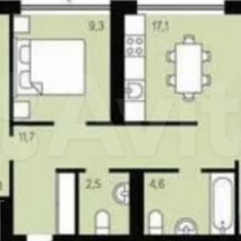 Продается 3-х комнатная квартира, 78 м²