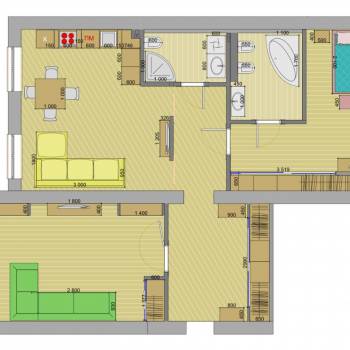 Сдается Многокомнатная квартира, 110 м²