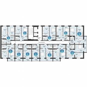 Продается 1-комнатная квартира, 40,7 м²