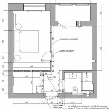 Продается 1-комнатная квартира, 46 м²