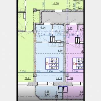 Продается 1-комнатная квартира, 35,5 м²