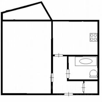 Сдается 1-комнатная квартира, 37 м²