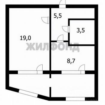 Продается 1-комнатная квартира, 40 м²