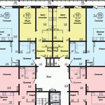 Продается 2-х комнатная квартира, 55,1 м²