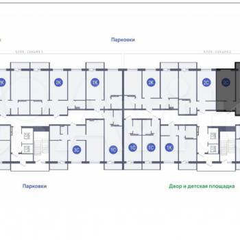 Продается 2-х комнатная квартира, 43,7 м²