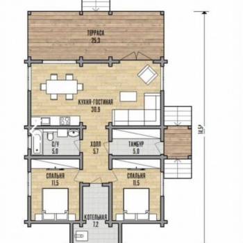 Продается Дом, 90 м²