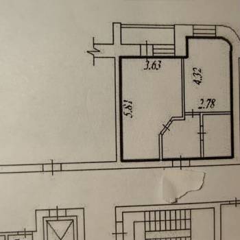 Сдается 1-комнатная квартира, 40 м²