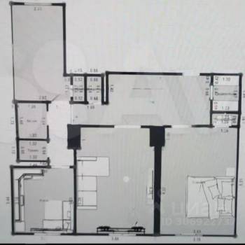 Продается 3-х комнатная квартира, 89,7 м²