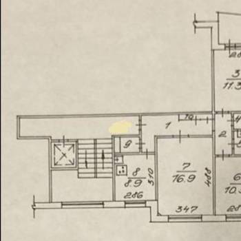 Продается 3-х комнатная квартира, 66 м²