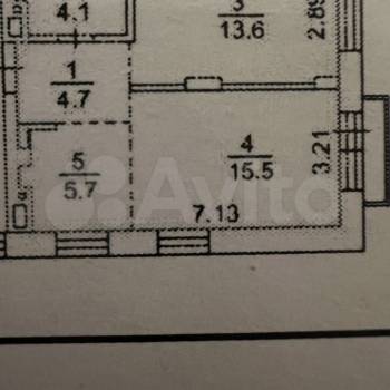 Сдается 1-комнатная квартира, 43,6 м²