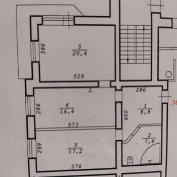 Продается 2-х комнатная квартира, 70,2 м²