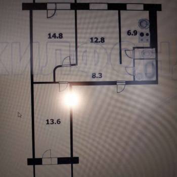 Продается 3-х комнатная квартира, 63 м²