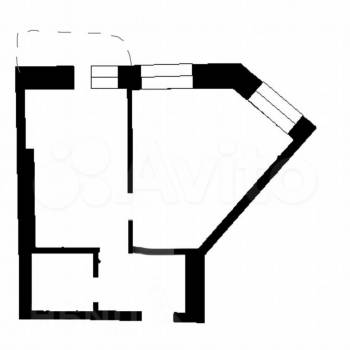 Сдается 1-комнатная квартира, 40 м²