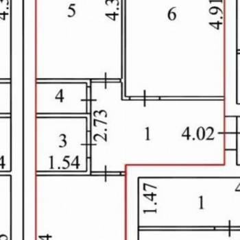 Сдается 2-х комнатная квартира, 56 м²