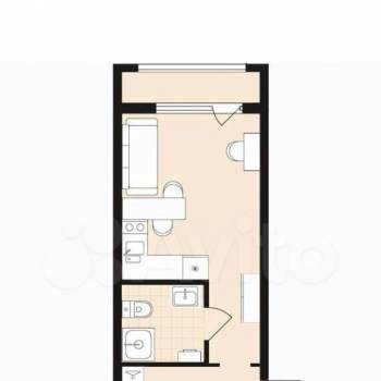 Сдается 1-комнатная квартира, 32 м²