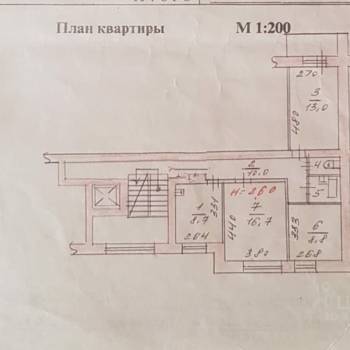 Продается 3-х комнатная квартира, 60,3 м²