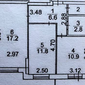 Продается 2-х комнатная квартира, 53,1 м²