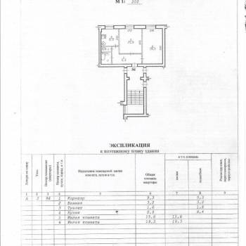 Продается 2-х комнатная квартира, 57,4 м²