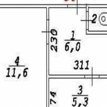 Продается 1-комнатная квартира, 24 м²