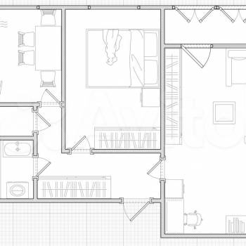 Сдается 1-комнатная квартира, 45 м²