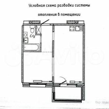 Сдается 1-комнатная квартира, 38 м²