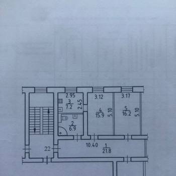 Продается 3-х комнатная квартира, 85 м²