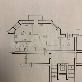 Продается 2-х комнатная квартира, 60 м²