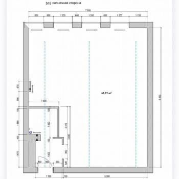 Сдается Нежилое помещение, 64,6 м²