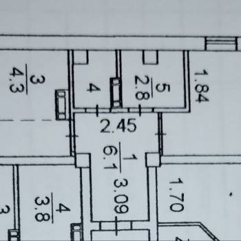 Продается 2-х комнатная квартира, 44 м²