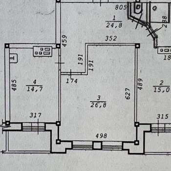 Продается 3-х комнатная квартира, 82 м²