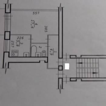 Сдается 1-комнатная квартира, 31 м²