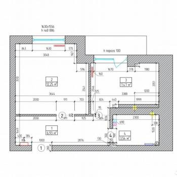 Сдается 1-комнатная квартира, 30,1 м²