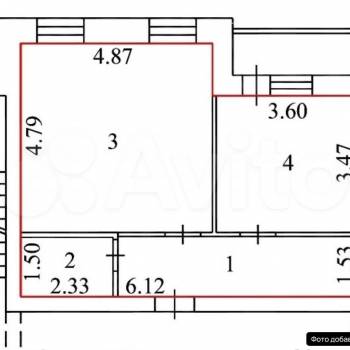 Продается 2-х комнатная квартира, 48,7 м²