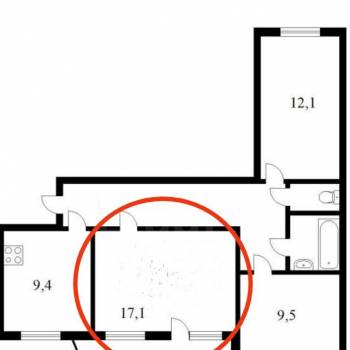 Сдается Комната, 17 м²
