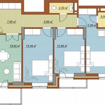 Продается Многокомнатная квартира, 92 м²