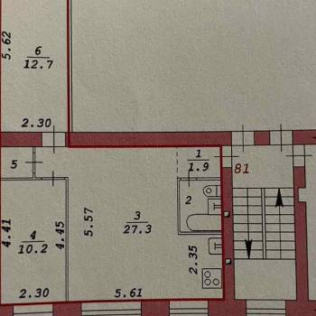 Сдается Многокомнатная квартира, 56 м²