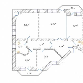 Продается Многокомнатная квартира, 156,3 м²